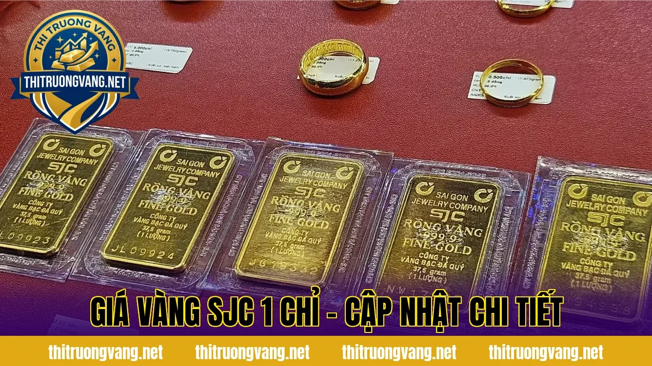 Giá Vàng SJC 1 Chỉ – Cập Nhật Chi Tiết