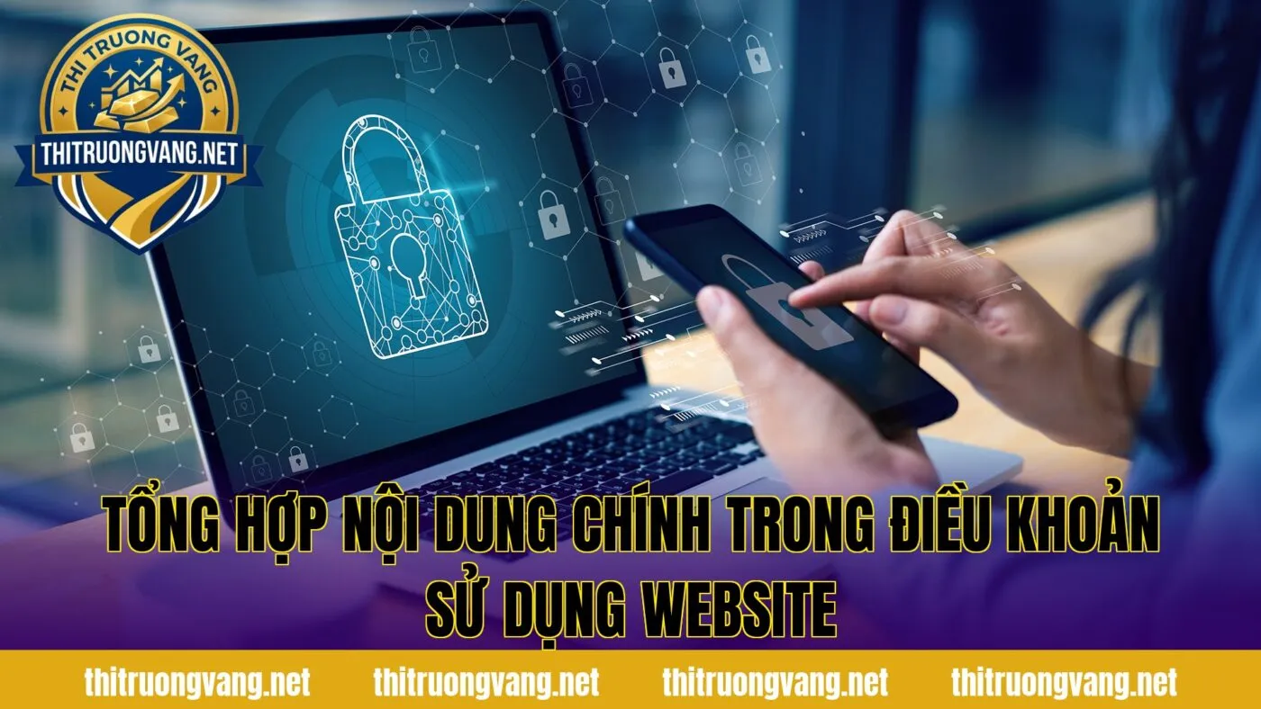Tổng hợp nội dung chính trong điều khoản sử dụng website