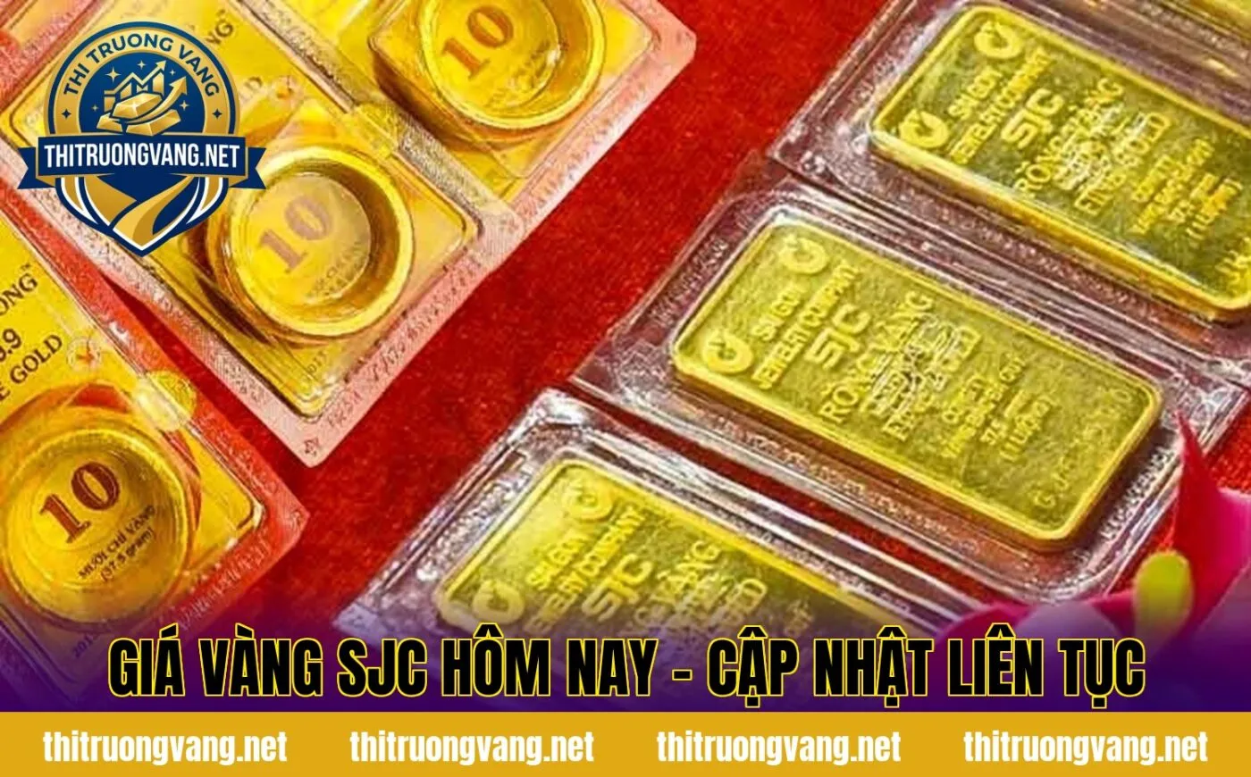 Giá Vàng SJC Hôm Nay – Cập Nhật Liên Tục
