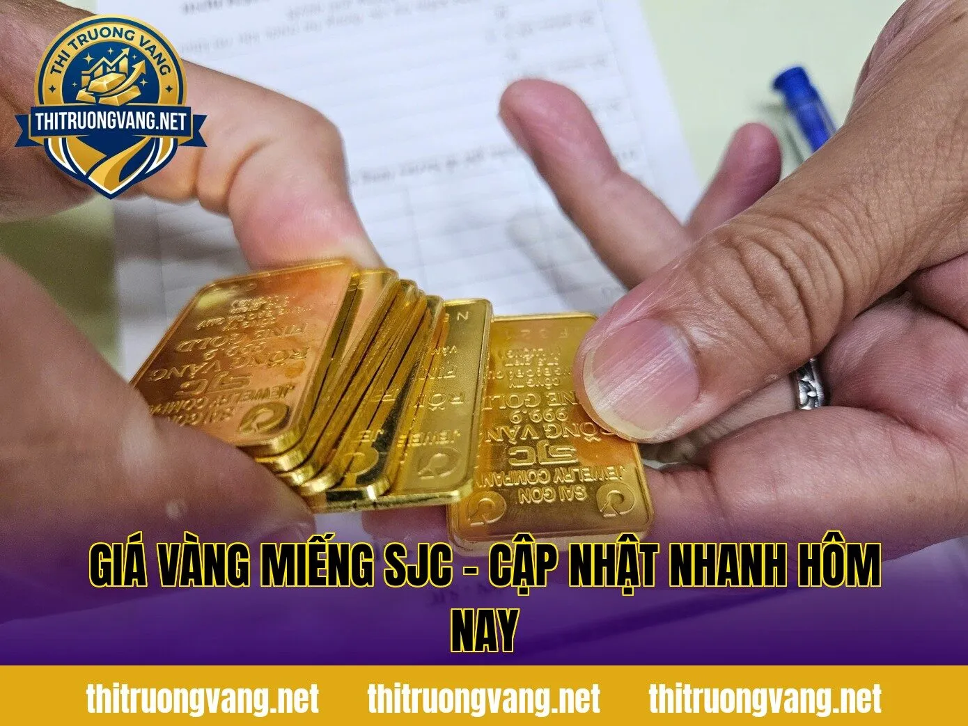 Giá Vàng Miếng SJC – Cập Nhật Nhanh Hôm Nay