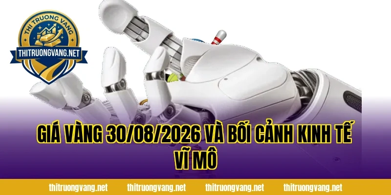 Giá Vàng 30/08/2026 và bối cảnh kinh tế vĩ mô
