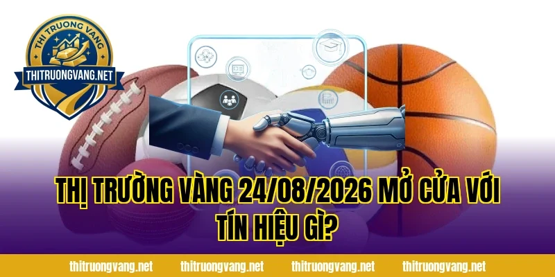 Thị Trường Vàng 24/08/2026 Mở Cửa Với Tín Hiệu Gì?